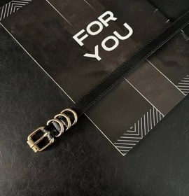 Resim Kare Gold Tokalı Kadın Kemer - İnce Elbise ve Pantolon Kemeri 