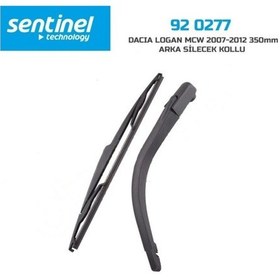 Resim Silecek 1 Adet Arka Cam Komple Kollu 35cm Dacia Logan Mcw 2007-2012 Uyumlu 