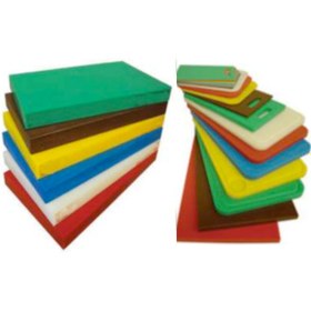 Resim Pimak Polietilen Et Kesim Levhası 60 x 40 x 4 cm (Et Kütüğü) 
