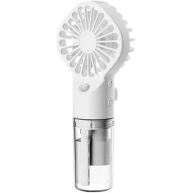 Resim Obay u Püskürtme Su Buharlı Vantilatör Öğrenci Yurdu Mini Fan Yaz Malzemeleri Açık Soğutma Aracı, Beyaz 