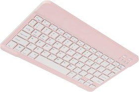 Resim Philips M8 S408J 8\ Uyumlu Kablosuz Bluetooth Şarj Edlebilir Türkçe Q Klavye - Pembe 