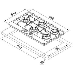 Resim Franke FHMA 905 4G DCL XS C Ocak 