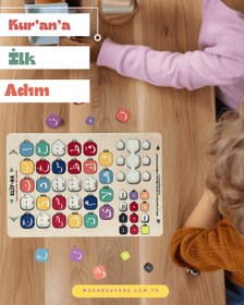 Resim 2’li İslam Tarihi ve Kur’an Eğitimi Başlangıç Seti | Pratik Ahşap Elif-Ba + Asr-ı Saadet Köyü (Eğitici Ahşap Seri) 