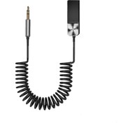 Resim Microcase Araç Bilgisiyar Televizyon Usb Bluetooth 5.0 Aux 3.5mm Ses Adaptörü - Siyah Al3533 