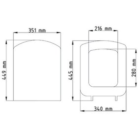Resim Elitra Amortisörlü Yavaş Kapanır Klozet Kapağı Karex Kare Model 