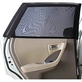 Resim Hakay 2 Adet Arka Yan Cam Güneşlik Perdesi Kılıfı - 110X60 cm 