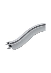 Resim Pimapen Contası Gri Kapı Pencere Fitili 5 Metrelik Pakette Pvc Pimapen Fitili-contas 