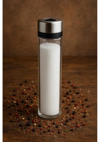 Resim Cam Baharatlık Tuzluk Biberlik 150 Ml Şeffaf 