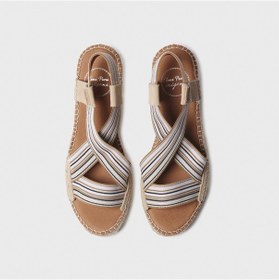 Resim Sandalet Kadın Tina Toni Pons Beige Bej 