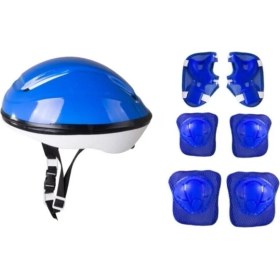 Resim Top Rock Store Çocuk Kask Dizlik Dirseklik Koruyucu Set 7 Parça 