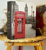 Resim Rabsev Fotoğraf Albümü 10x15cm 200 Fotoğraf Kapasiteli Renkli Telephone Desenli Anı Albümü 