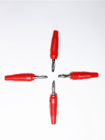 Resim Elektronikport-Banana Jack Silikonlu Kırmızı 