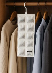 Resim CrossBorder Decor Gardırop Ve Dolaplar Için Yeniden Kullanılabilir Nem Giderici Ped - Nem Ve Koku Kontrolü X2 