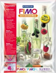 Resim Staedtler Fimo Clay Mould Şekillendirme Kalıbı Vegetables 