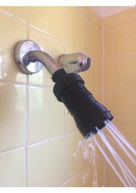 Resim Opencart Yüksek Akışlı Ayarlanabilir Duş Başlığı Sadece Plastik Aparattır 