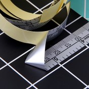 Resim 1 adet Kendinden Yapışkanlı Metrik Ölçü Bandı, 89.99 cm - Kolay Okunur Etiket, Dikiş Makineleri & El İşleri için Mükemmel, Dayanıklı Malzeme, Dikiş için Ölçü Bandı 