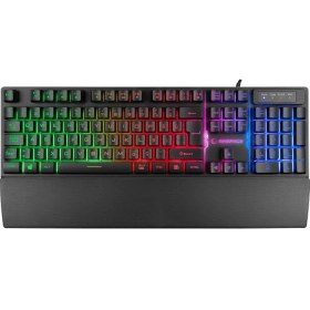 Resim Rampage KB-RX77 Runner Kablolu Rainbow Aydınlatmalı Oyuncu Klavye 