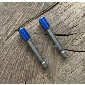 Resim Byt Pz2 Stoplu Vida Sıkma Ucu Mıknatıslı Yıldız Bits Uç Yıldız Uç 65MM 2ADET 