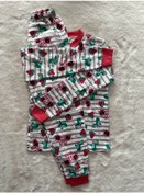 Resim Karpuz Pijama Takımı Fuşya 