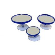 Resim Renkli Ayna Seti - 3'lü Mavi / Ayds98 