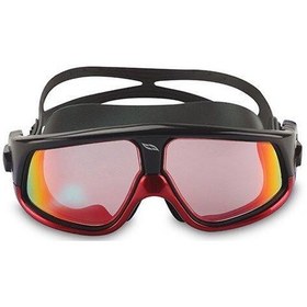 Resim Voit Skylight Aynalı Yüzücü Gözlüğü Siyah-Kırmızı Siyah 