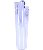 Resim Clipper Özel Kutusunda Metal Çakmak - Parlak Gümüş (Polish Silver) 