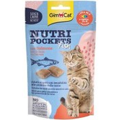 Resim Gimcat Nutripockets Somonlu Kedi Ödülü 60 Gr 