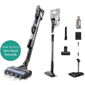 Resim Philips Aqua Trio 9000 Seri XW9463/11 Islak & Kuru Temizlik Kablosuz Dikey Süpürge 