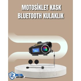 Resim Marsilyan 500 Metre Interkom Mesafeli Kask Kulaklığı Gürültü Engelleyici 