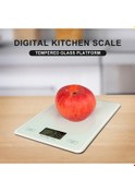 Resim Qingmipy Ev Kullanımlı Küçük Mutfak Dijital Terazi - 5kg/1g Hassasiyetli, Cam Platform, Birim Dönüştürme, Beyaz Pil Dahil Değil Çok Renkli 