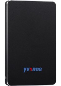 Resim Yvonne 2.5 İnç Usb 3.0 Taşınabilir Ssd 250gb Siyah - 5gbps Hızlı Veri Transferi, Alüminyum Gövde, Windows/mac/linux Uyumlu 