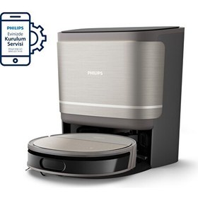 Resim Philips HomeRun 9000 Serisi XU9100/10 Çöp İstasyonlu Akıllı Robot Süpürge 