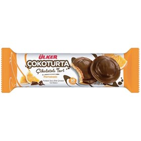 Resim Ülker Çokoturta Portakallı Bisküvi 108 G 