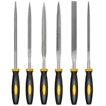 Resim Aesco Mini Metal Eğe Seti, 5X180 Mm, 6 Parça, Profesyonel El Aleti 