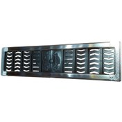 Resim Autoparct Plaka Altlığı Paslanmaz Beyaz Reflektörlü 2 Li Takım Hırdavat IS00-AUTO TSPA55 