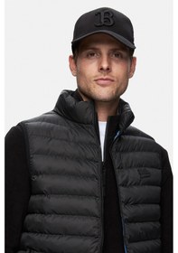 Resim Ucla Blume Siyah Fermuarlı Ve Cepli Polyester Standard Fit Erkek Yelek Siyah 