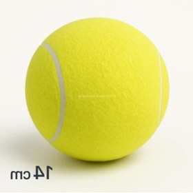 Resim markentegra 14 cm Boyutunda Dayanıklı Tenis Topu Köpek Oyuncağı 