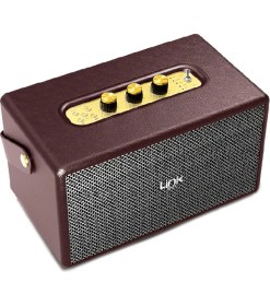 Resim Linktech M407 Premium Retro 2x Mikrofonlu 50W Bluetooth Hoparlör 