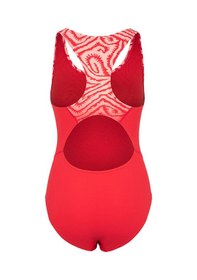 Resim Slazenger Sports Back Kadın Yüzücü Kırmızı Mayo 