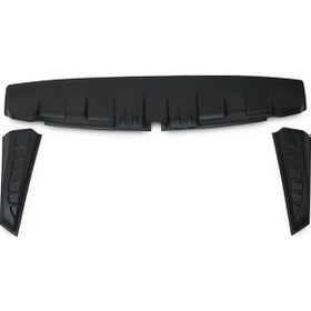 Resim Dacia Duster 2010-2017 Arka Cam Üstü Spoiler 3 Parça 