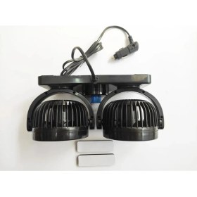 Resim Tiger Marketing 12 Volt Araç Içi Torpido Üstü Çift Fanlı Oto Vantilatör 360° Dönebilir 