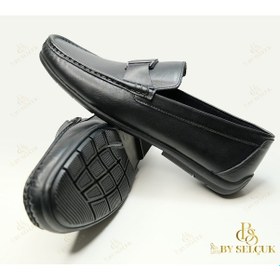 Resim Loafer Analin Deri Siyah 