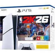 Resim Sony Playstation 5 CD Versiyon / NBA2K26 Bundle ( Bilkom Garantili ) 