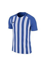 Resim Nike Striped Division III Jsy 894081-464 Kısa Kol Forma Mavi 