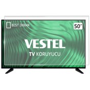 Resim Bestekran Vestel Uyumlu 50UD8100 TV EKRAN KORUYUCU - 50" inç 126 Ekran Tv koruyucu 