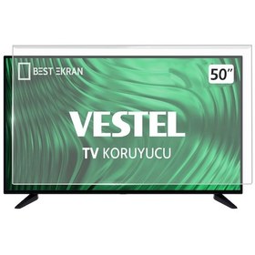 Resim Bestekran Vestel Uyumlu 50UD8100 TV EKRAN KORUYUCU - 50" inç 126 Ekran Tv koruyucu 