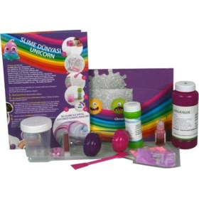 Resim Mullurg Urg01 64812 Bilim Ve Oyun - Süper Renkli Slime +8 Yaş Muul Karışık Çok Renk 