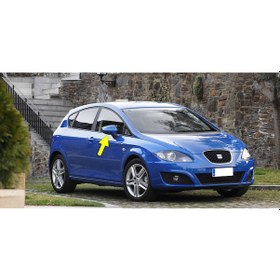 Resim Seat Leon 2010-2011-2012 Sağ Dış Dikiz Aynası Kapağı 6J0857538D 