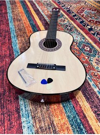 Resim Sazhane Naturel 4/4 Sap Ayarlı Klasik Gitar Seti(Kılıf-Pena Dahil) 