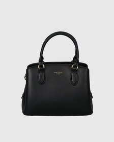 Resim David Jones Kadın El Ve Omuz Çantası Cm7436-1 Siyah 